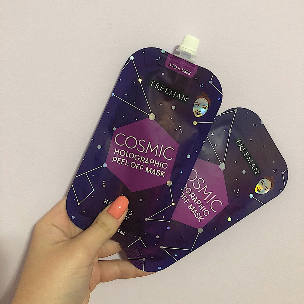 Freeman Cosmic Holographic Peel-Off Face Masks